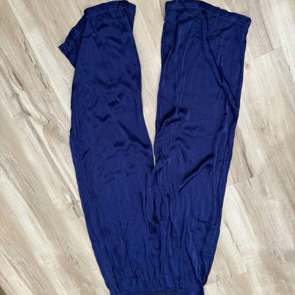Women’s Tina Jo Anthropologie Blue Pants Size Medium M‎ - Picture 7 of 11